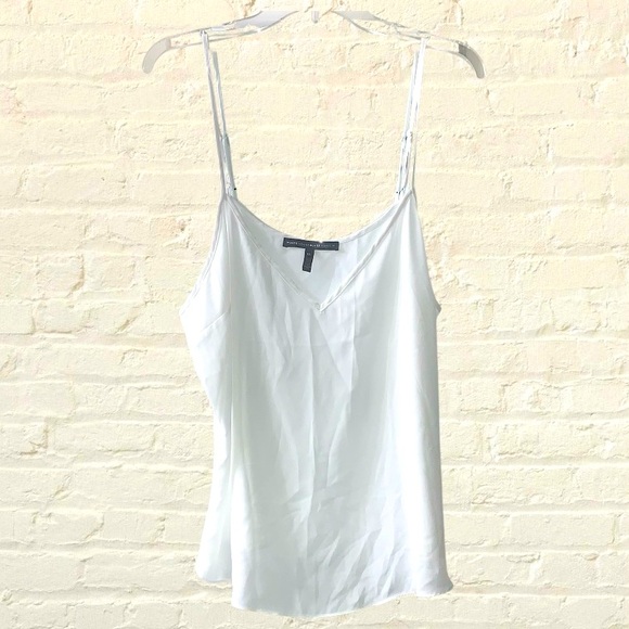 White House Black Market Gray Fitted Camisole - Picture 2 of 5